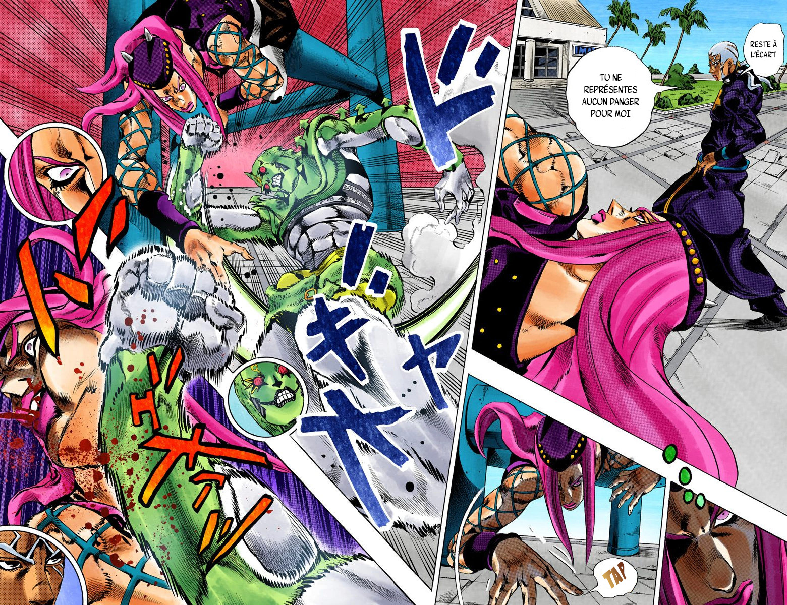 Read JoJo_s Bizarre Adventure Part 6 Stone Ocean Official Colored FR Manga Online