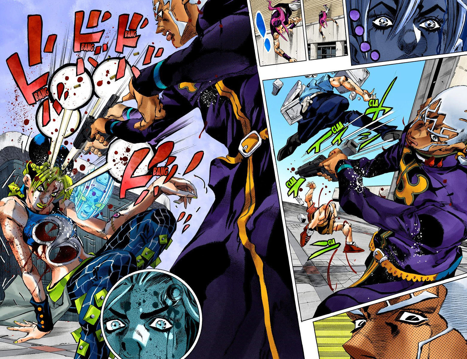 Read JoJo_s Bizarre Adventure Part 6 Stone Ocean Official Colored FR Manga Online