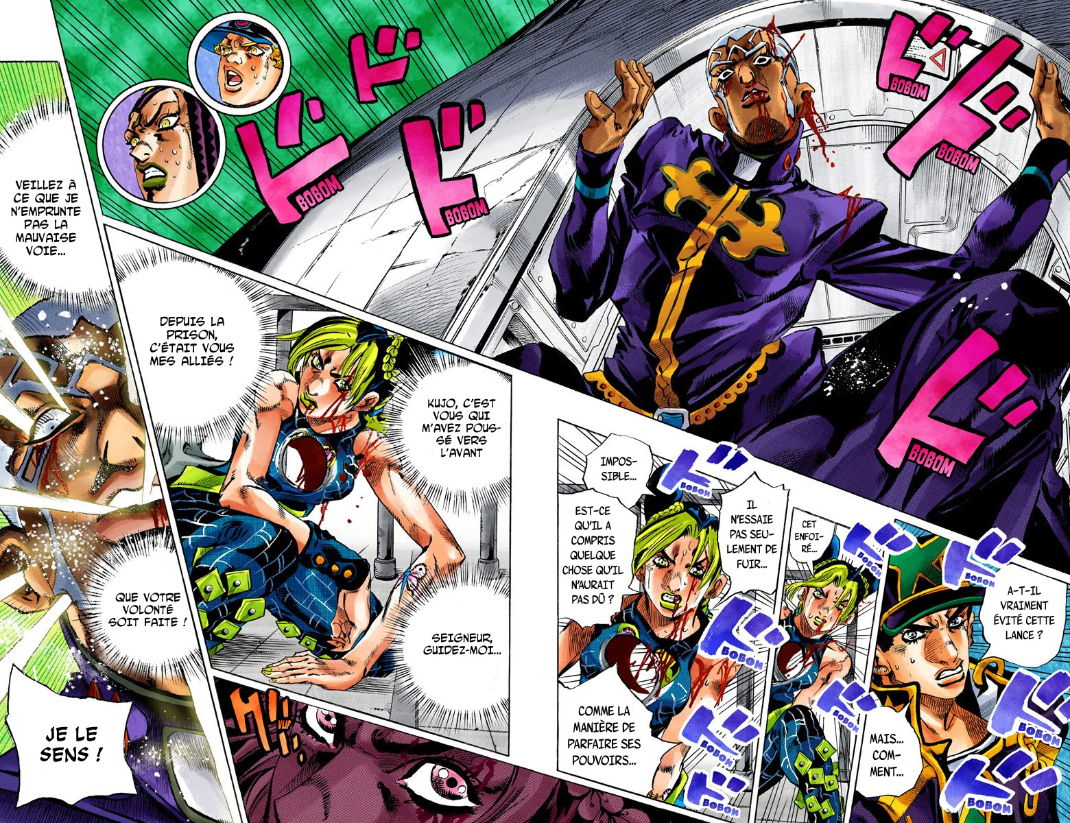 Read JoJo_s Bizarre Adventure Part 6 Stone Ocean Official Colored FR Manga Online