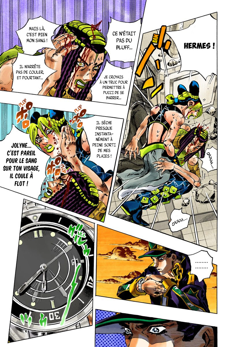 Read JoJo_s Bizarre Adventure Part 6 Stone Ocean Official Colored FR Manga Online