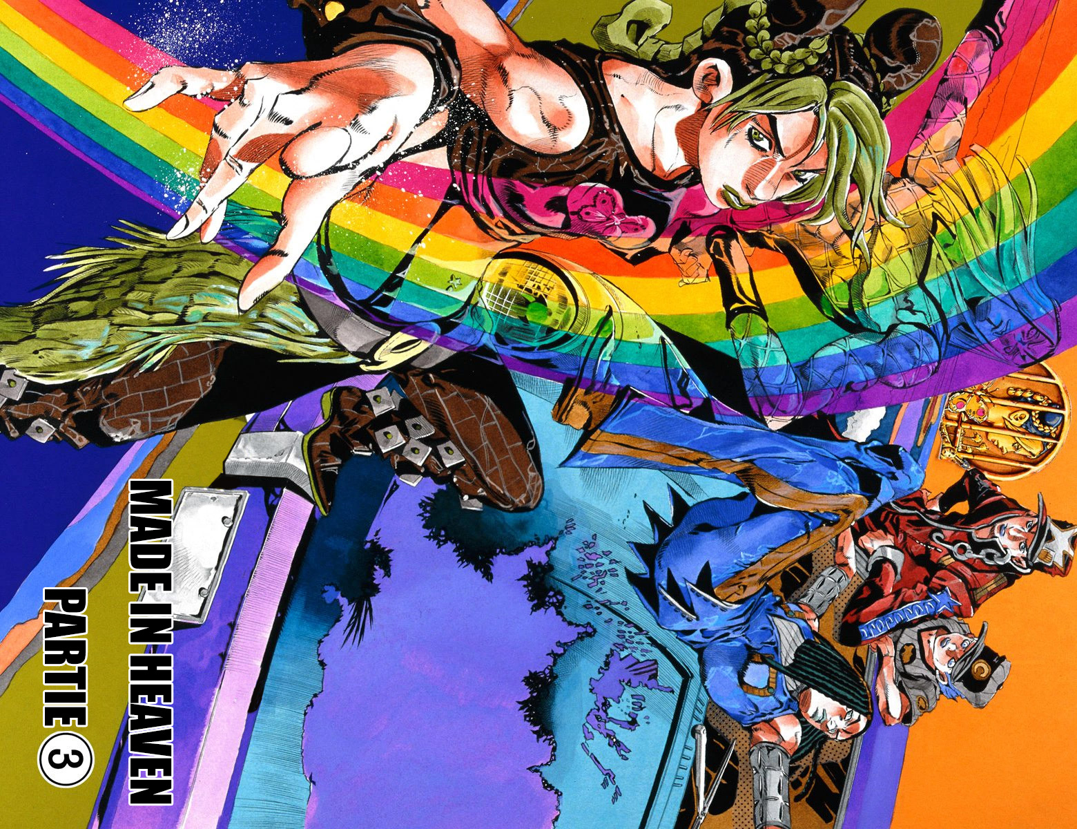 Read JoJo_s Bizarre Adventure Part 6 Stone Ocean Official Colored FR Manga Online