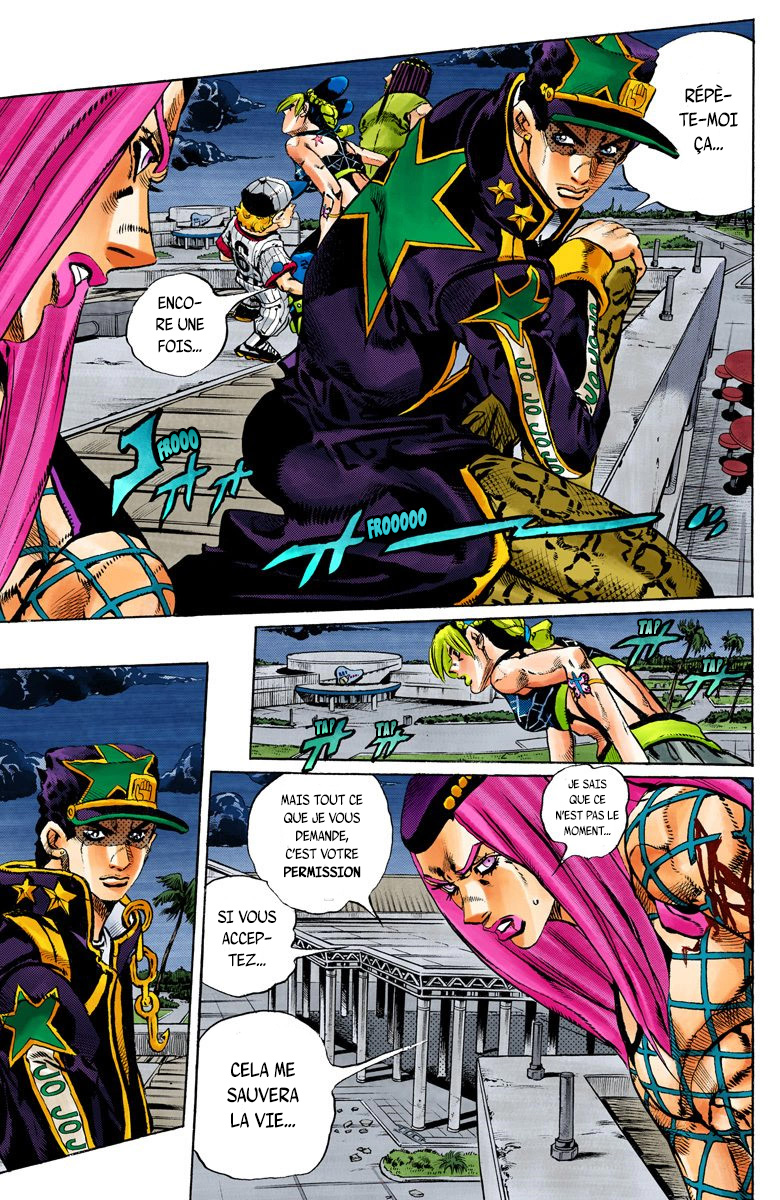 Read JoJo_s Bizarre Adventure Part 6 Stone Ocean Official Colored FR Manga Online