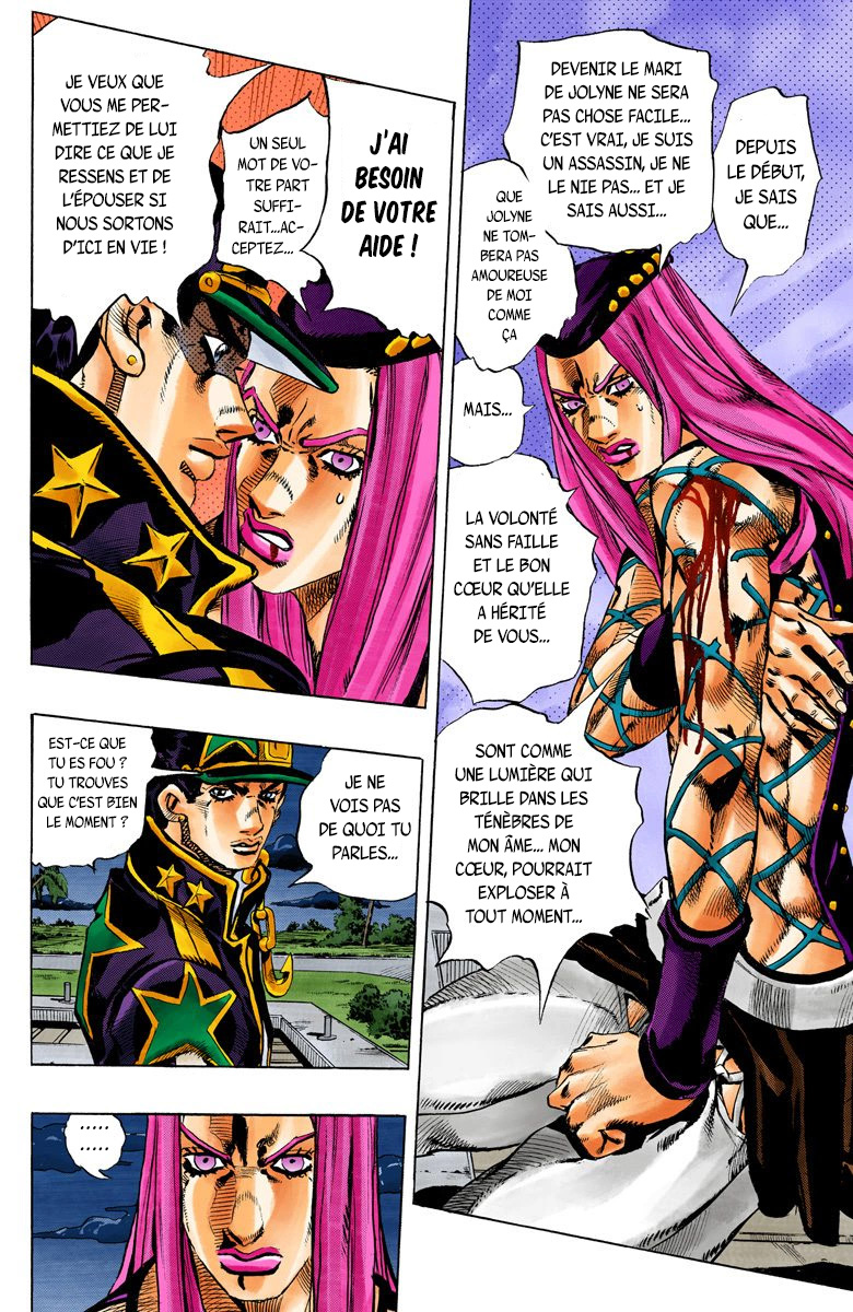 Read JoJo_s Bizarre Adventure Part 6 Stone Ocean Official Colored FR Manga Online