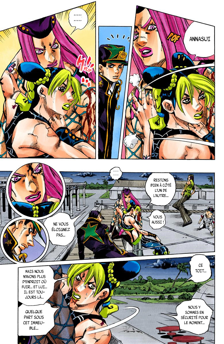 Read JoJo_s Bizarre Adventure Part 6 Stone Ocean Official Colored FR Manga Online