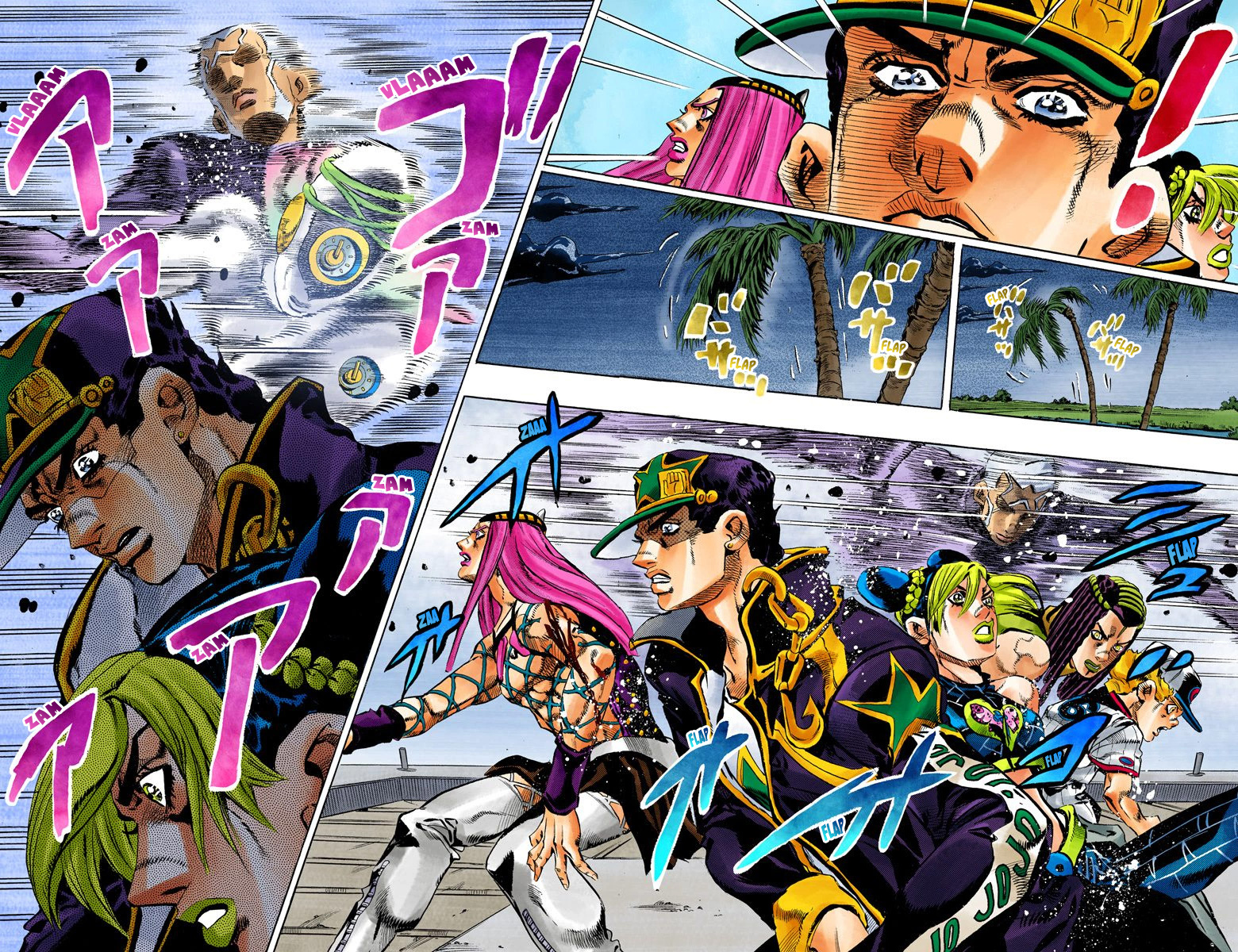 Read JoJo_s Bizarre Adventure Part 6 Stone Ocean Official Colored FR Manga Online