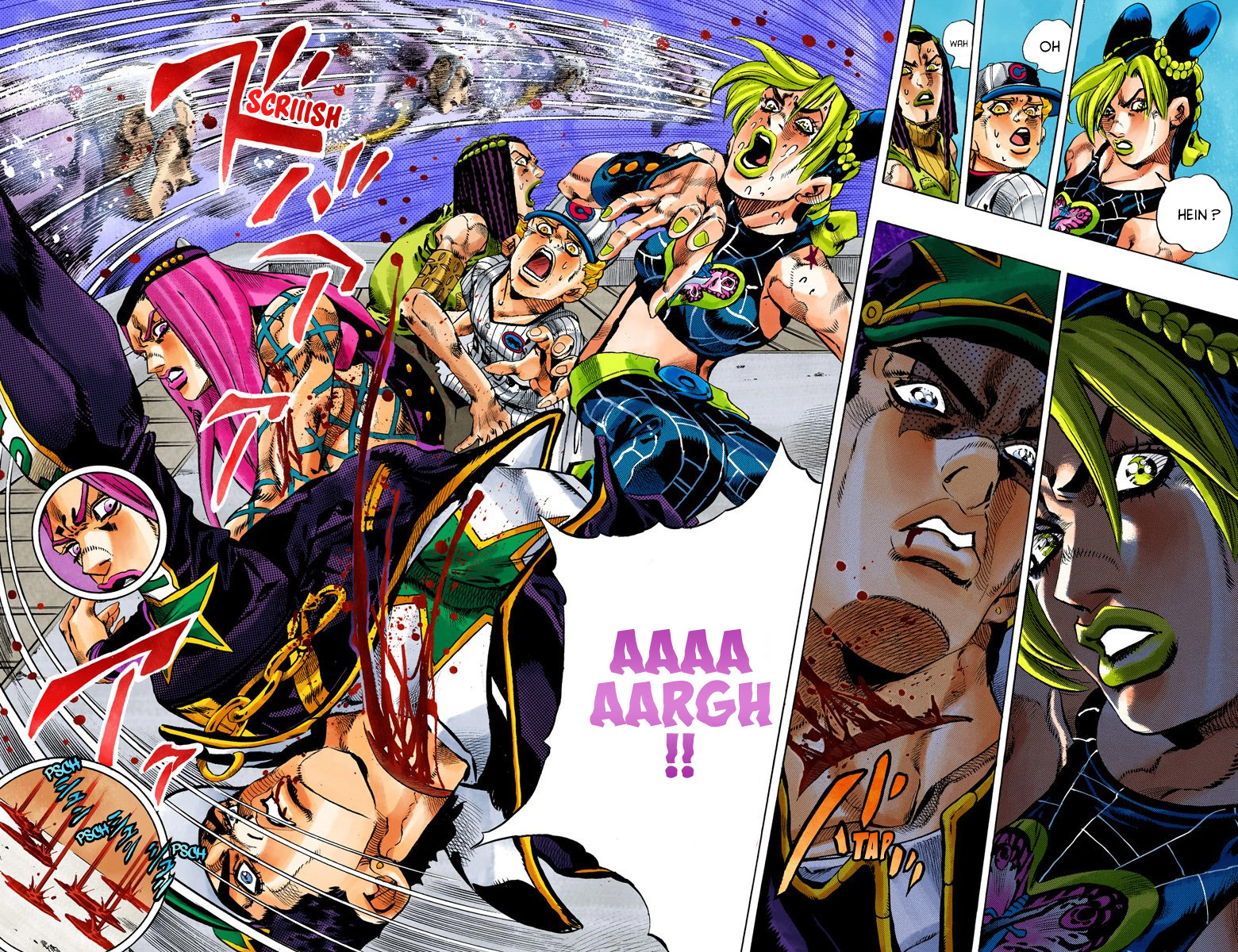 Read JoJo_s Bizarre Adventure Part 6 Stone Ocean Official Colored FR Manga Online