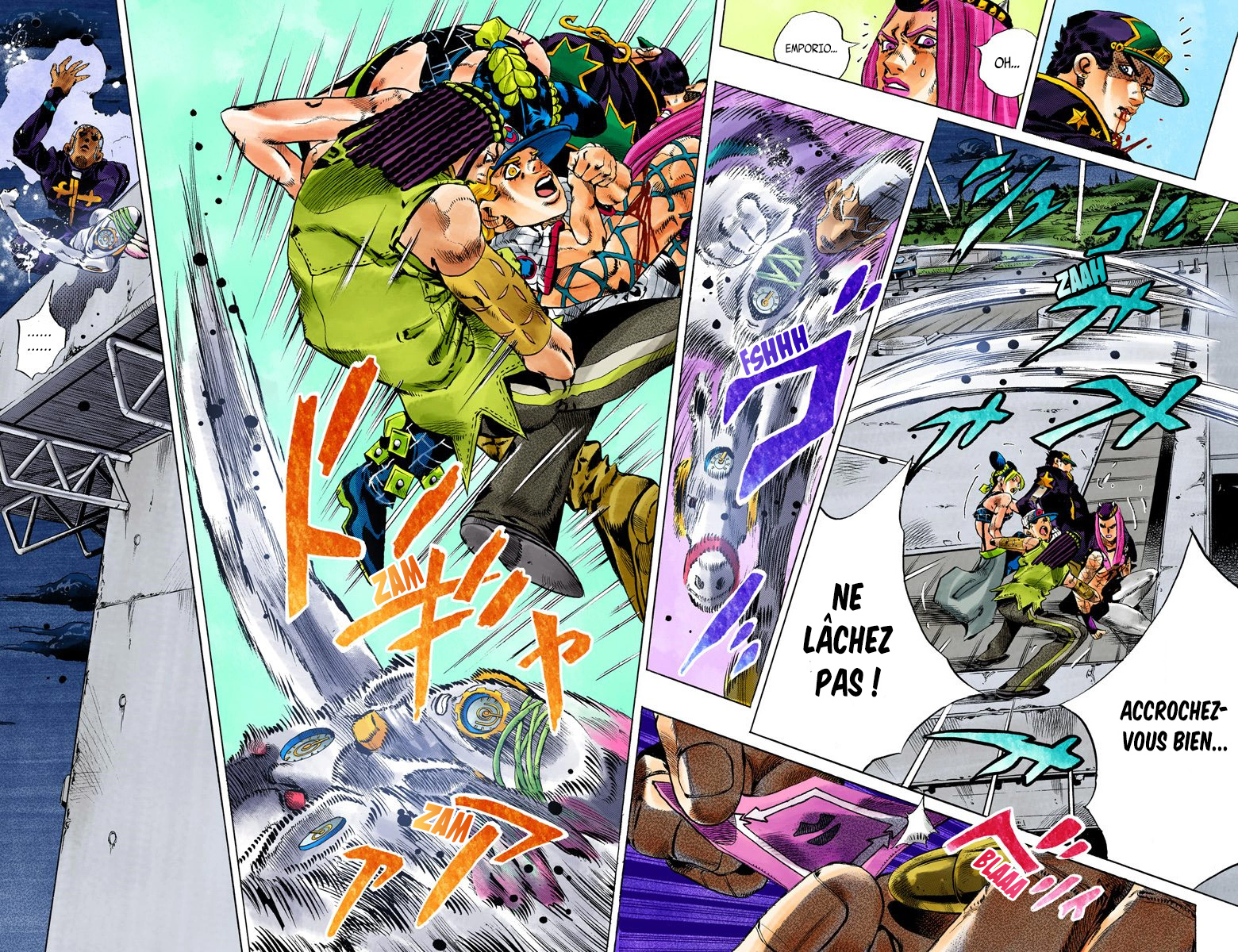 Read JoJo_s Bizarre Adventure Part 6 Stone Ocean Official Colored FR Manga Online