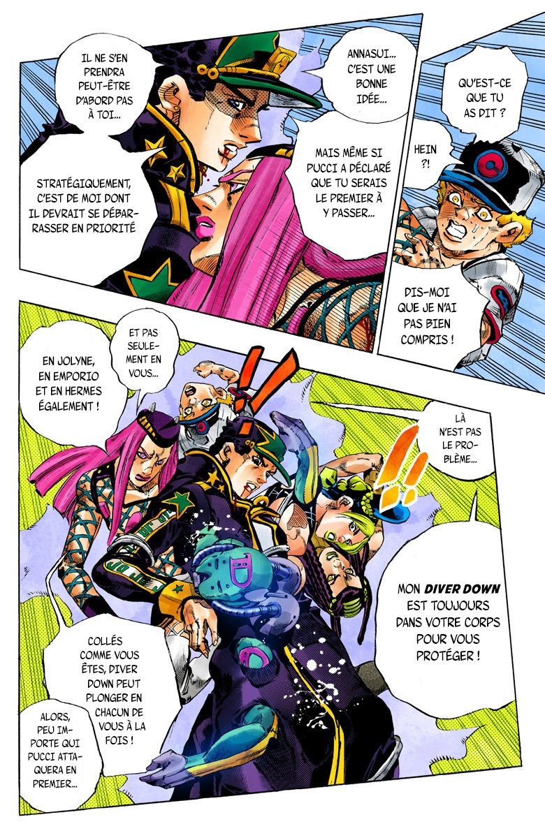 Read JoJo_s Bizarre Adventure Part 6 Stone Ocean Official Colored FR Manga Online