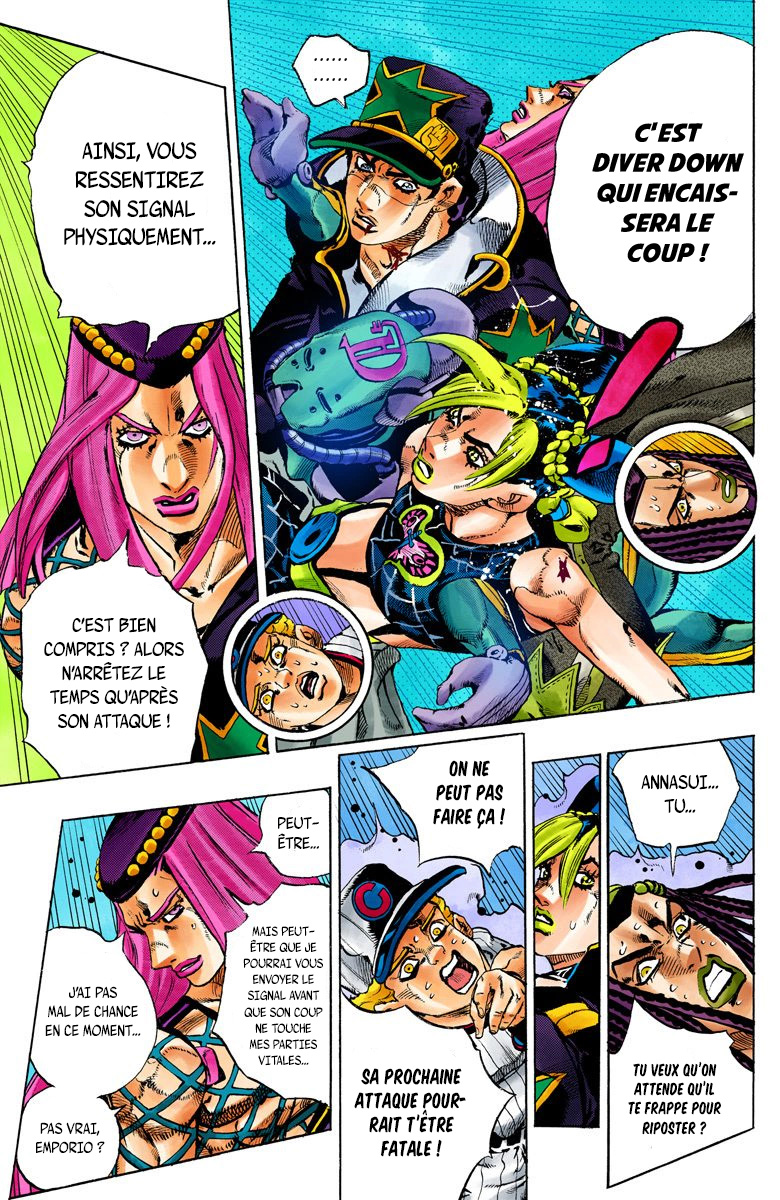 Read JoJo_s Bizarre Adventure Part 6 Stone Ocean Official Colored FR Manga Online