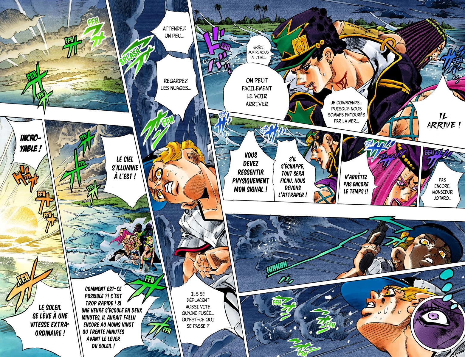 Read JoJo_s Bizarre Adventure Part 6 Stone Ocean Official Colored FR Manga Online