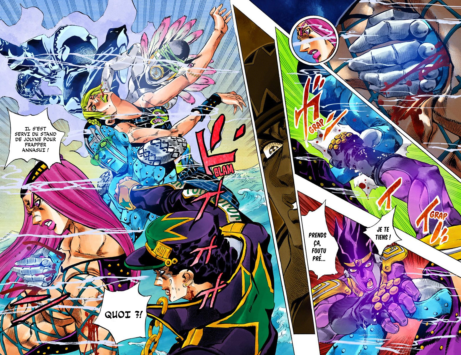 Read JoJo_s Bizarre Adventure Part 6 Stone Ocean Official Colored FR Manga Online