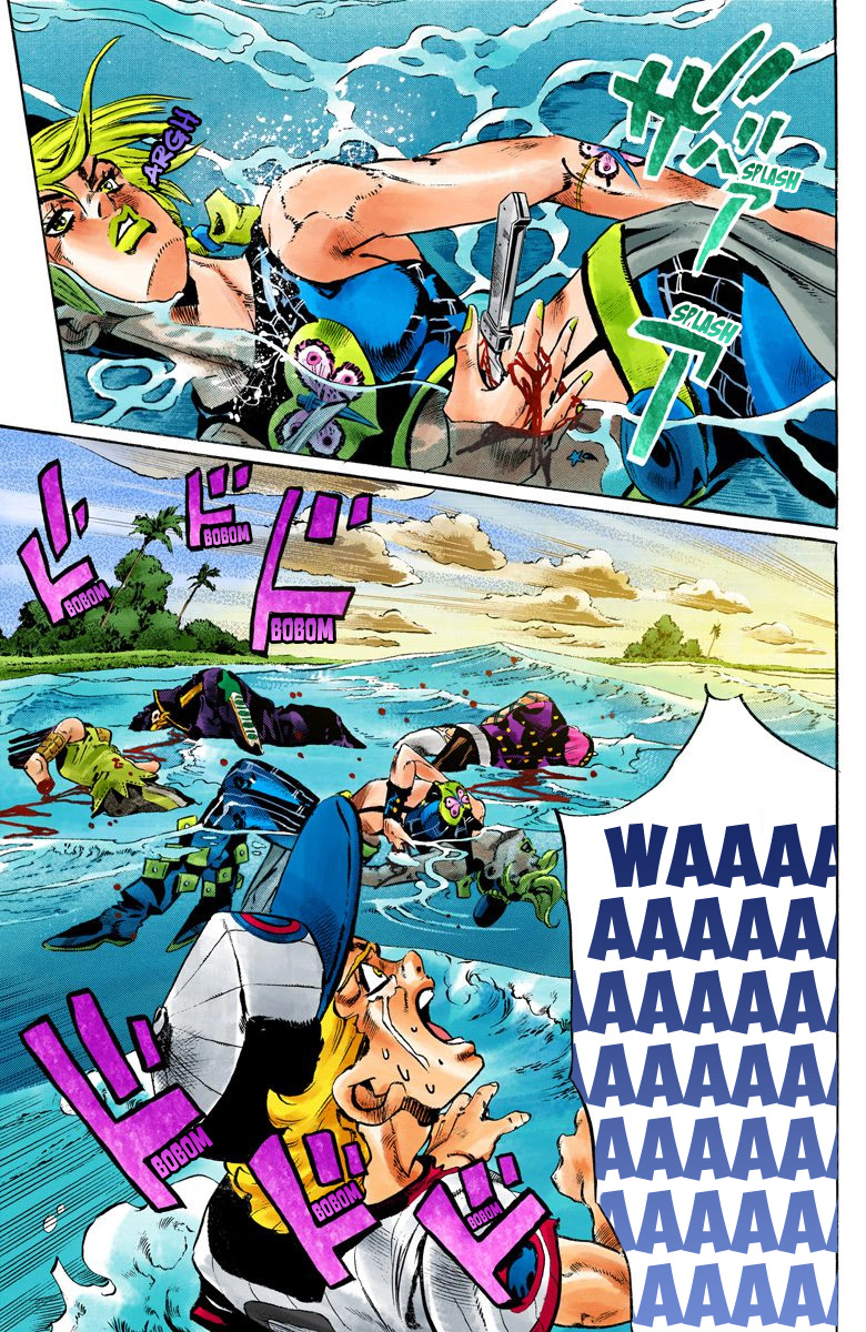 Read JoJo_s Bizarre Adventure Part 6 Stone Ocean Official Colored FR Manga Online
