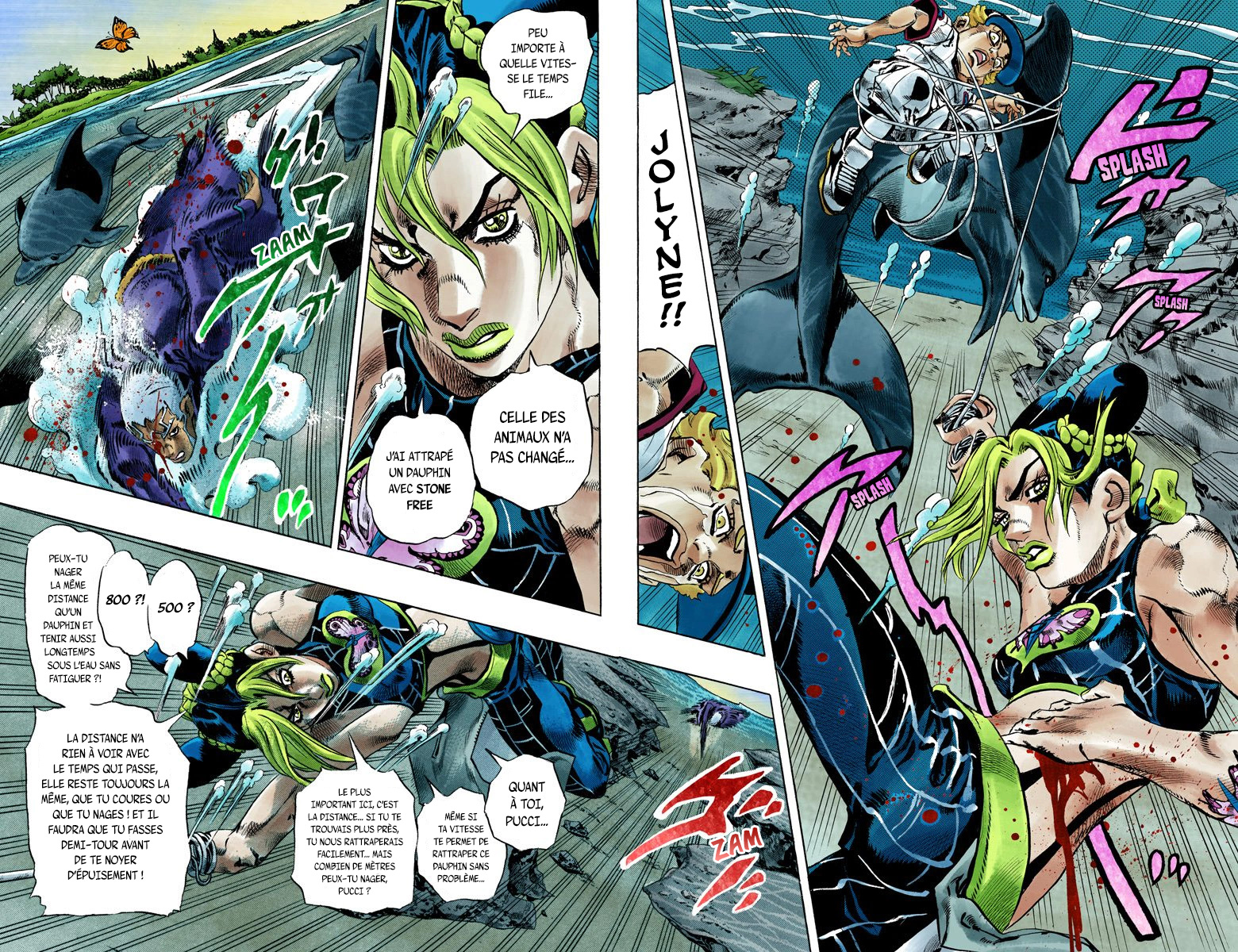 Read JoJo_s Bizarre Adventure Part 6 Stone Ocean Official Colored FR Manga Online