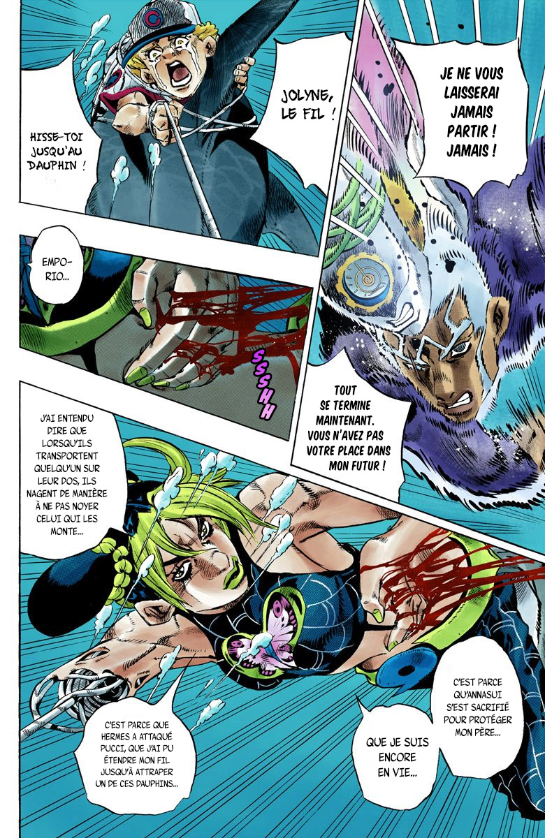 Read JoJo_s Bizarre Adventure Part 6 Stone Ocean Official Colored FR Manga Online