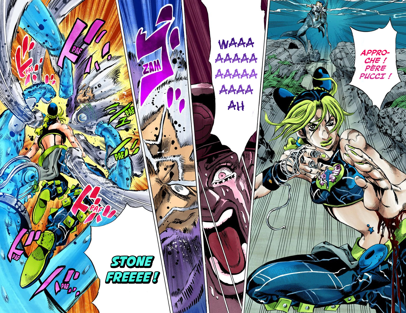 Read JoJo_s Bizarre Adventure Part 6 Stone Ocean Official Colored FR Manga Online