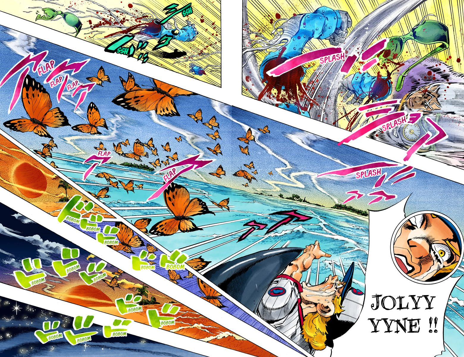 Read JoJo_s Bizarre Adventure Part 6 Stone Ocean Official Colored FR Manga Online