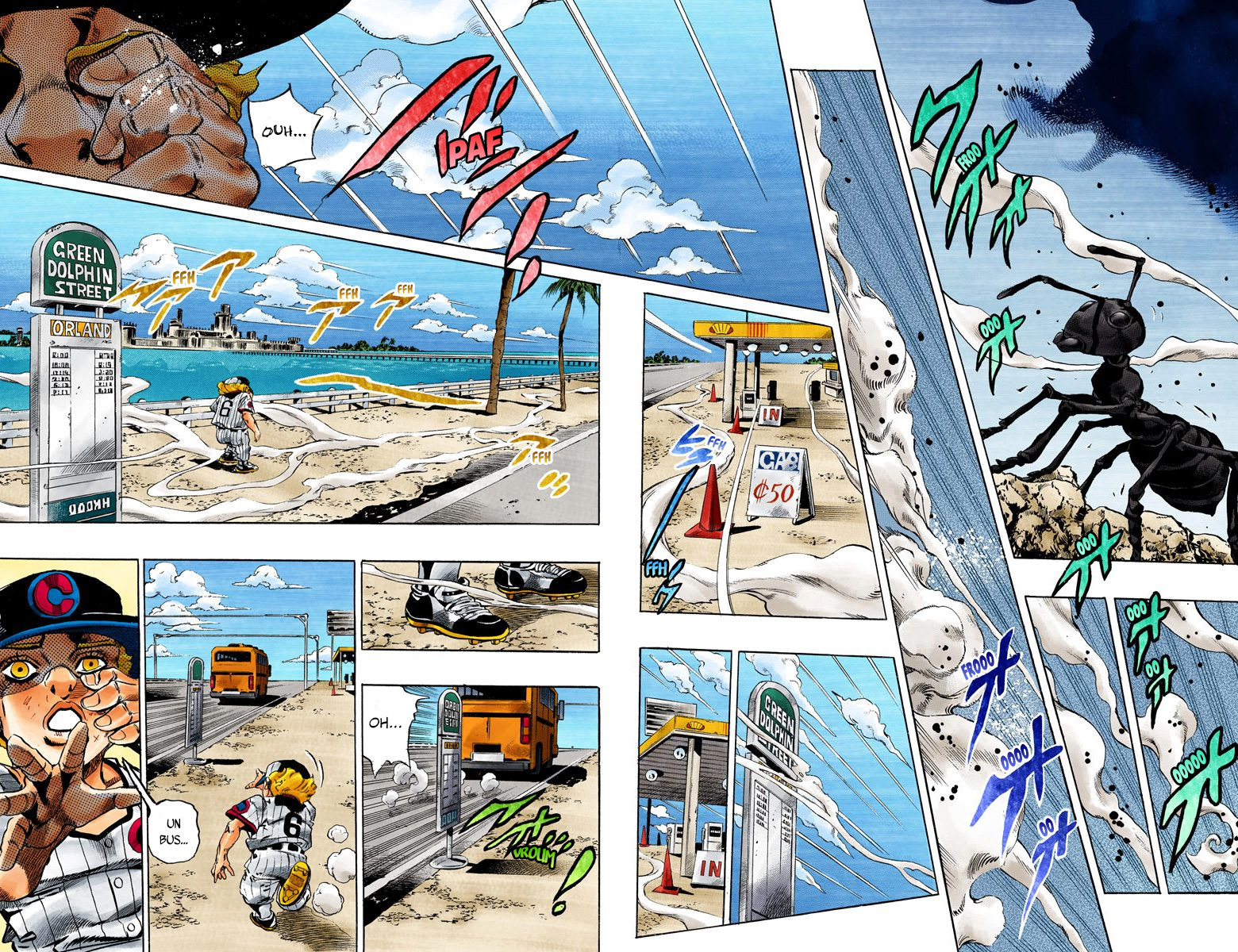 Read JoJo_s Bizarre Adventure Part 6 Stone Ocean Official Colored FR Manga Online