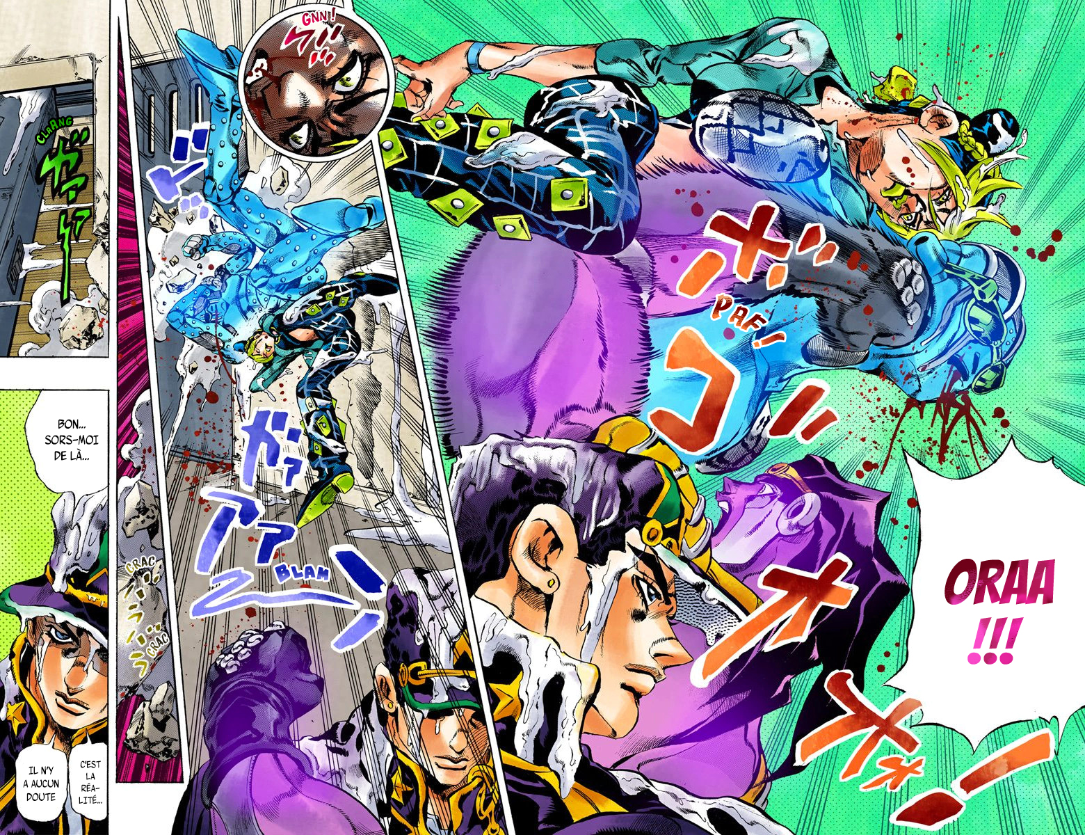 Read JoJo_s Bizarre Adventure Part 6 Stone Ocean Official Colored FR Manga Online