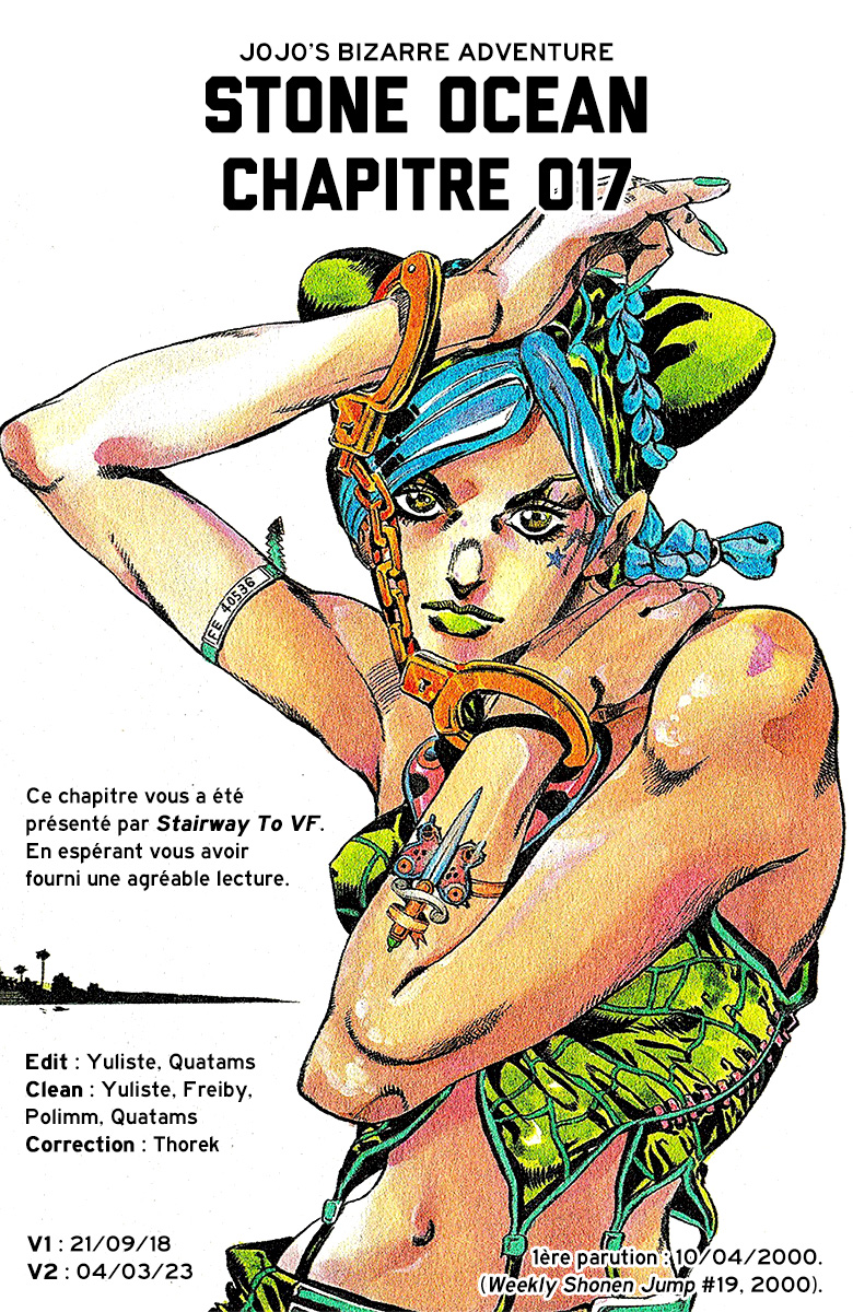 Read JoJo_s Bizarre Adventure Part 6 Stone Ocean Official Colored FR Manga Online