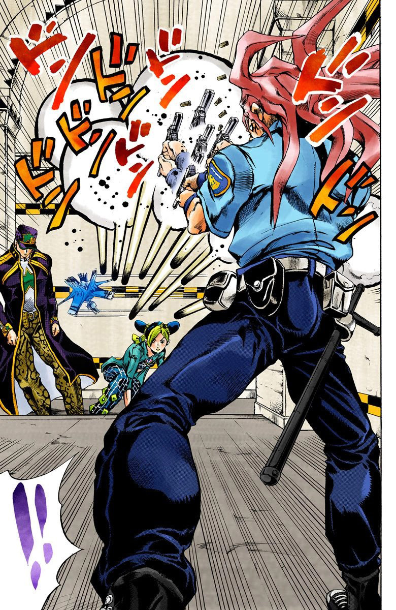 Read JoJo_s Bizarre Adventure Part 6 Stone Ocean Official Colored FR Manga Online
