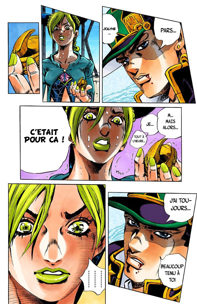 Read JoJo_s Bizarre Adventure Part 6 Stone Ocean Official Colored FR Manga Online