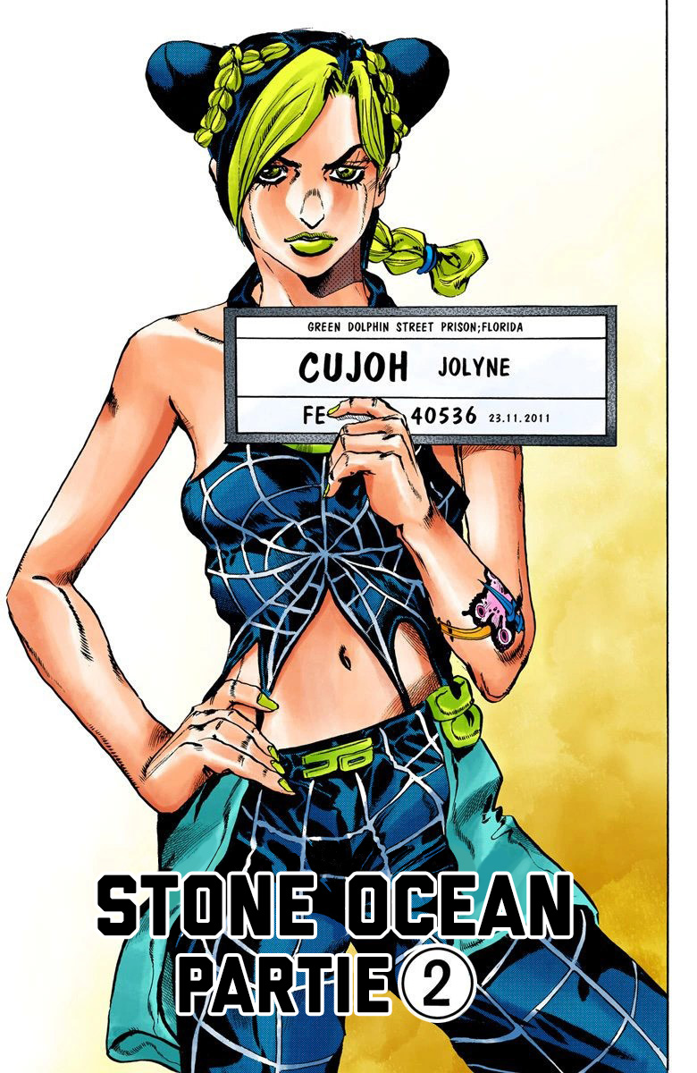 Read JoJo_s Bizarre Adventure Part 6 Stone Ocean Official Colored FR Manga Online