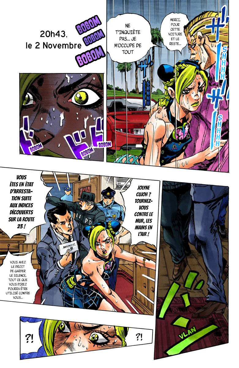 Read JoJo_s Bizarre Adventure Part 6 Stone Ocean Official Colored FR Manga Online