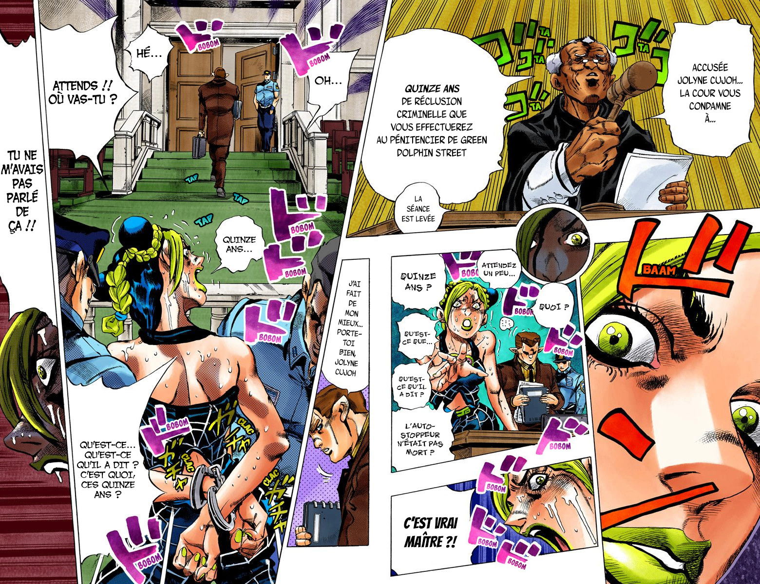 Read JoJo_s Bizarre Adventure Part 6 Stone Ocean Official Colored FR Manga Online