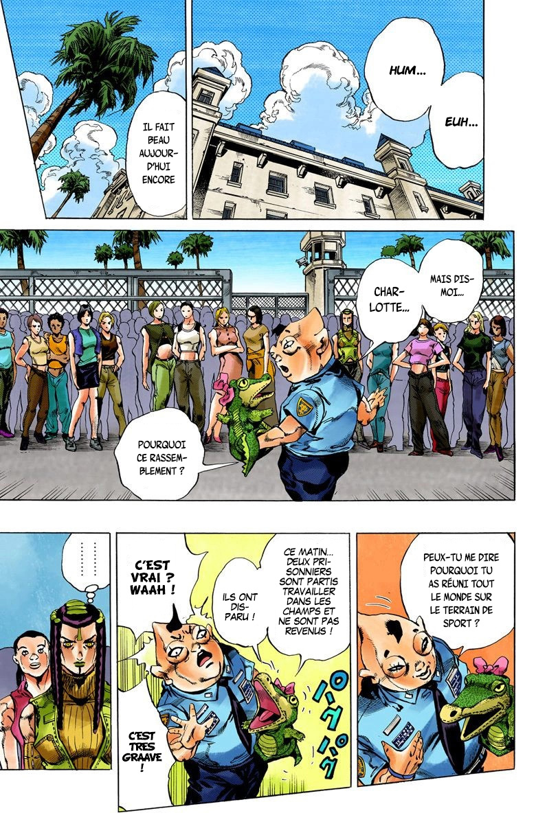 Read JoJo_s Bizarre Adventure Part 6 Stone Ocean Official Colored FR Manga Online