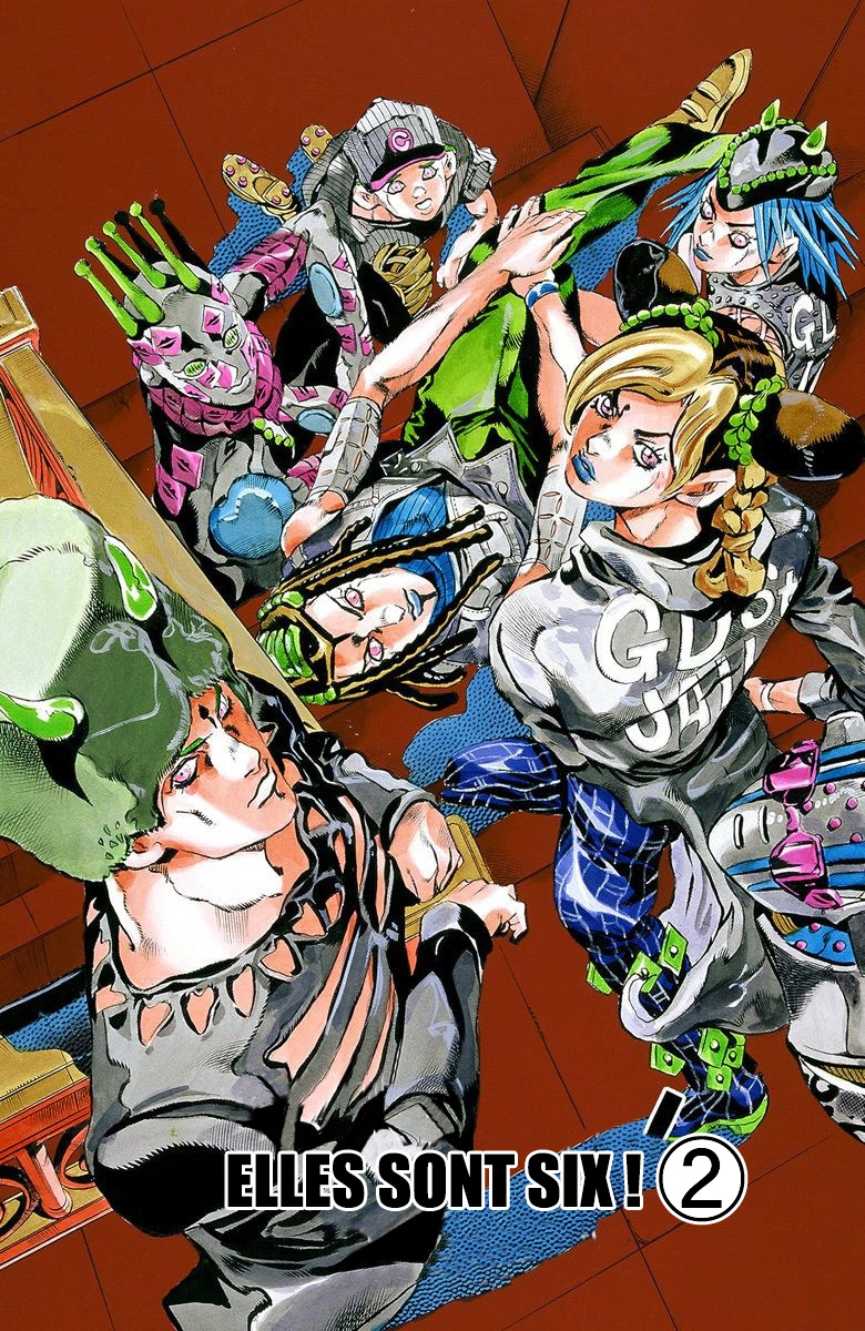 Read JoJo_s Bizarre Adventure Part 6 Stone Ocean Official Colored FR Manga Online