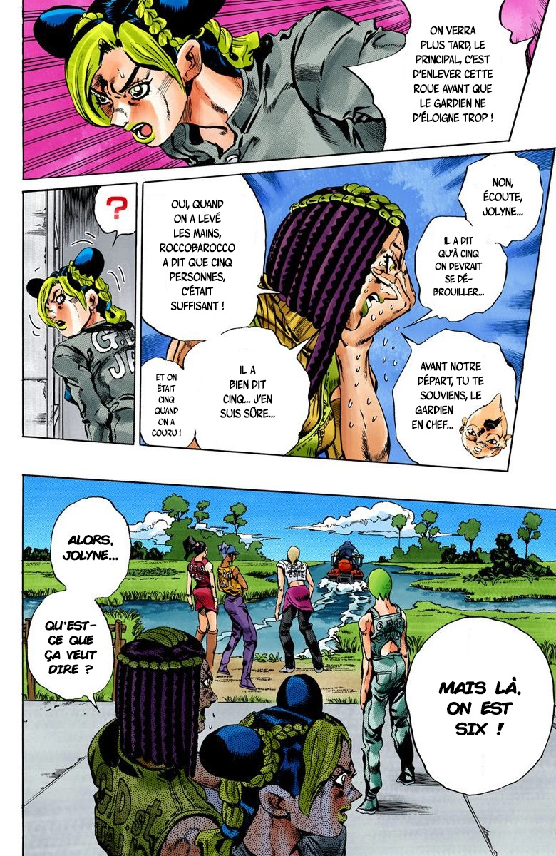 Read JoJo_s Bizarre Adventure Part 6 Stone Ocean Official Colored FR Manga Online