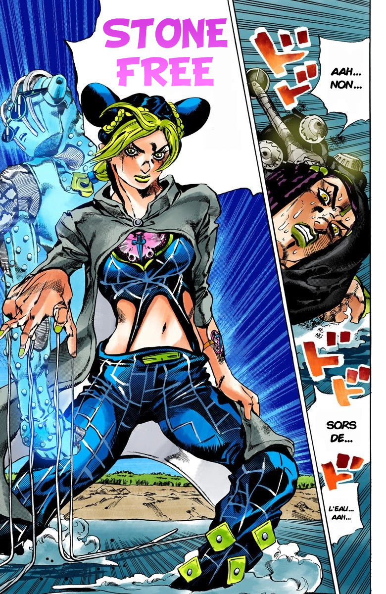 Read JoJo_s Bizarre Adventure Part 6 Stone Ocean Official Colored FR Manga Online