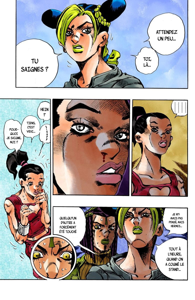 Read JoJo_s Bizarre Adventure Part 6 Stone Ocean Official Colored FR Manga Online