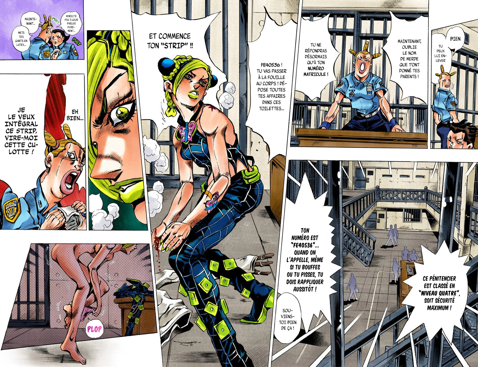 Read JoJo_s Bizarre Adventure Part 6 Stone Ocean Official Colored FR Manga Online