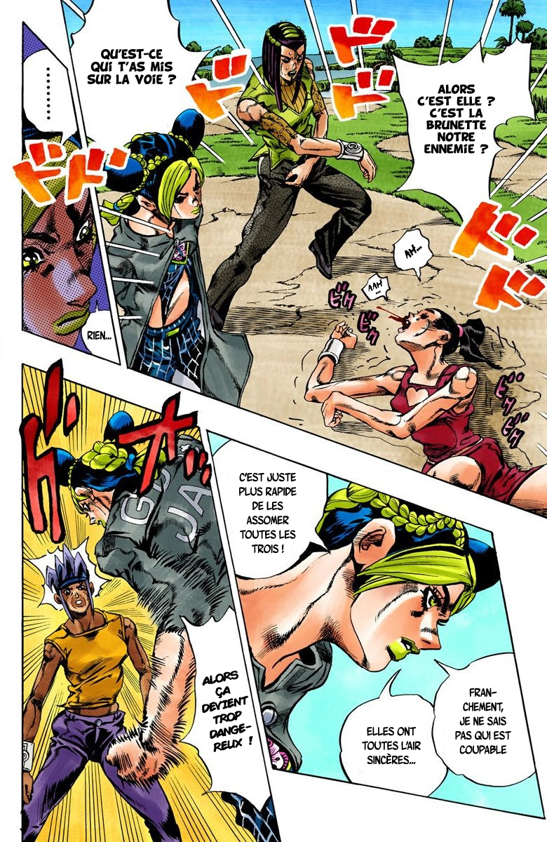 Read JoJo_s Bizarre Adventure Part 6 Stone Ocean Official Colored FR Manga Online
