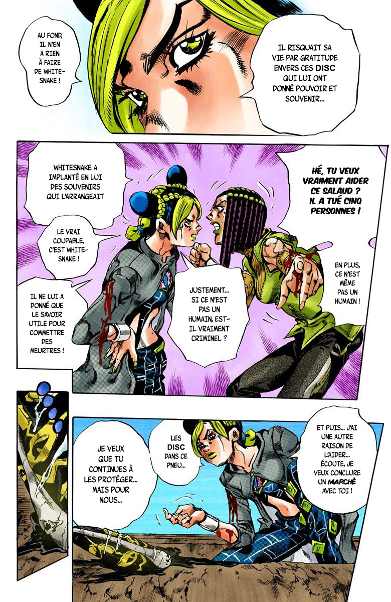 Read JoJo_s Bizarre Adventure Part 6 Stone Ocean Official Colored FR Manga Online