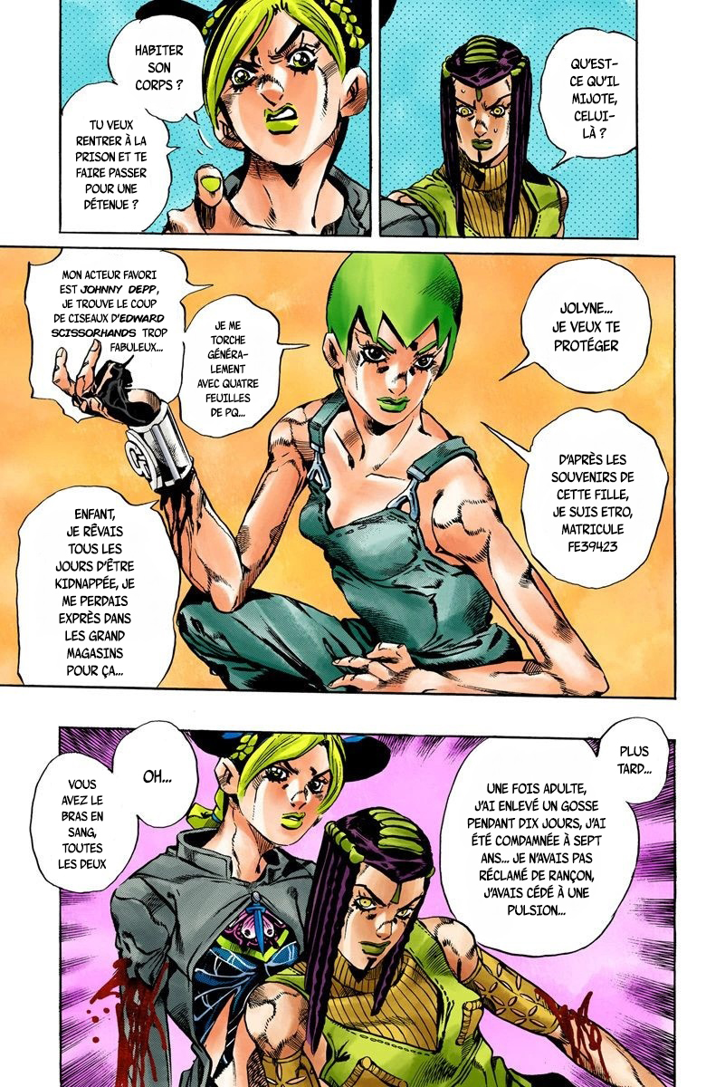 Read JoJo_s Bizarre Adventure Part 6 Stone Ocean Official Colored FR Manga Online