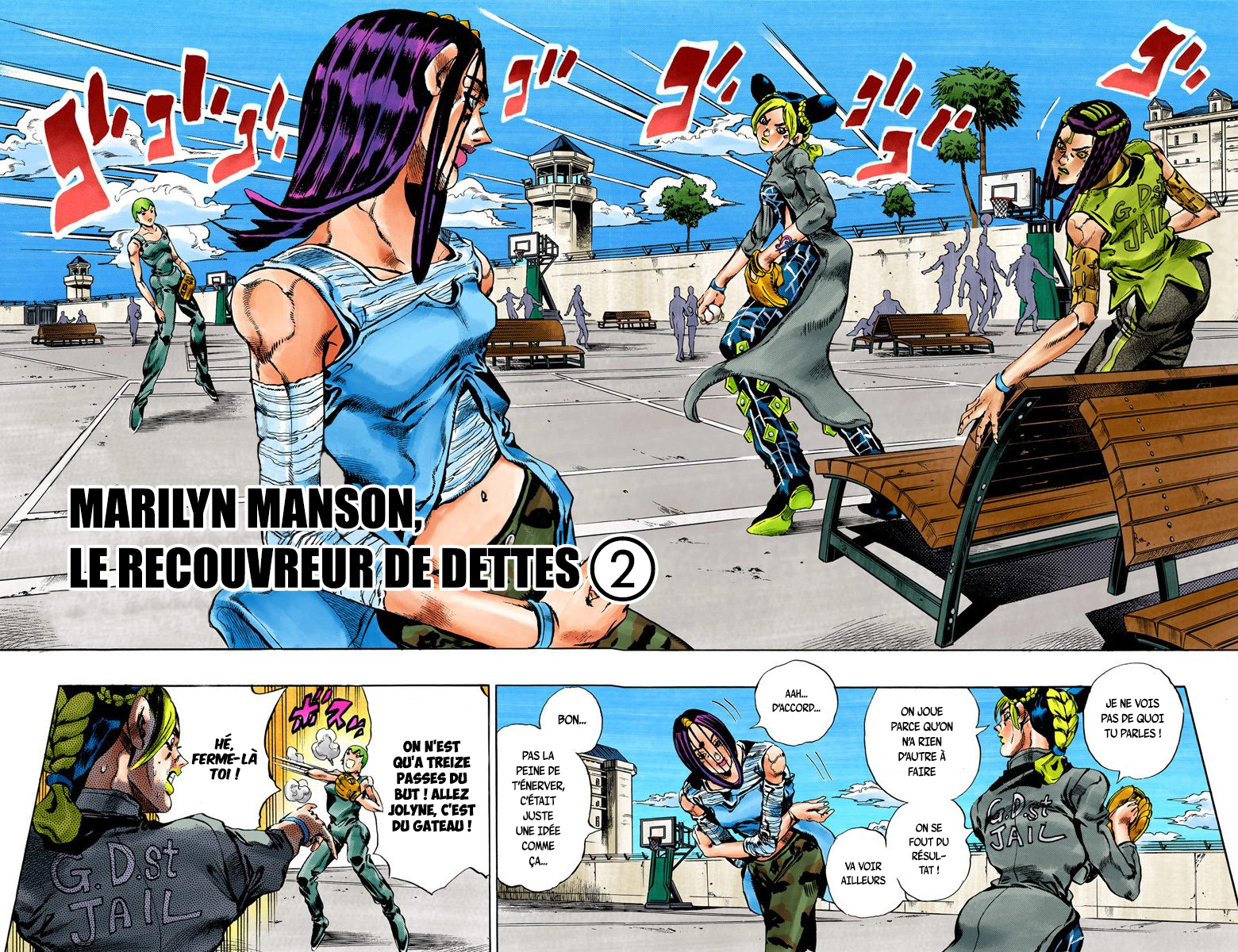 Read JoJo_s Bizarre Adventure Part 6 Stone Ocean Official Colored FR Manga Online