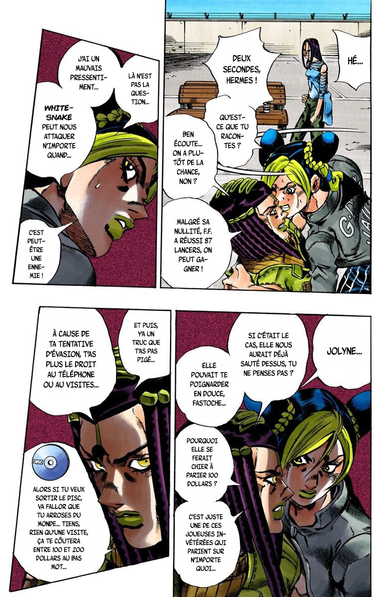 Read JoJo_s Bizarre Adventure Part 6 Stone Ocean Official Colored FR Manga Online