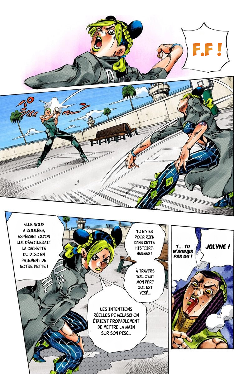 Read JoJo_s Bizarre Adventure Part 6 Stone Ocean Official Colored FR Manga Online