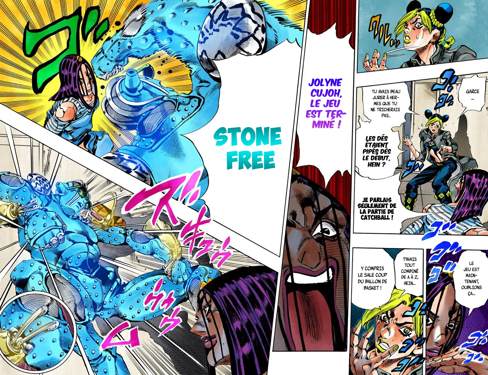Read JoJo_s Bizarre Adventure Part 6 Stone Ocean Official Colored FR Manga Online