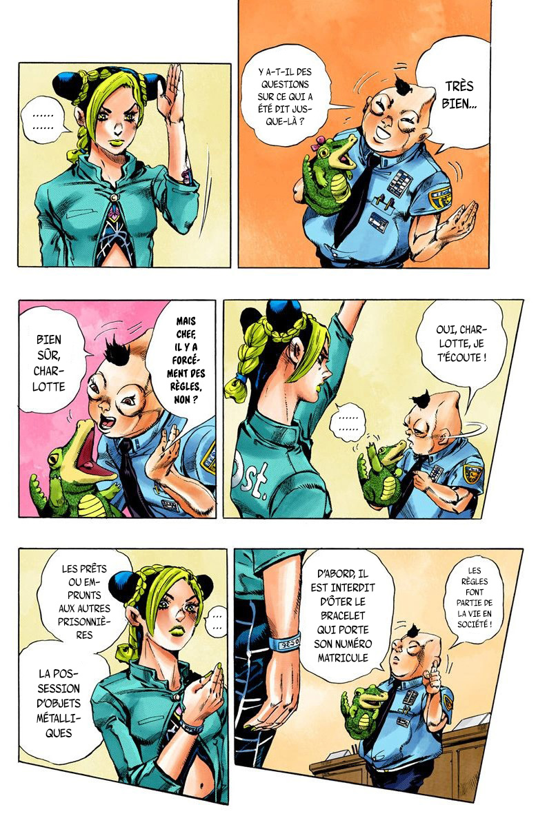 Read JoJo_s Bizarre Adventure Part 6 Stone Ocean Official Colored FR Manga Online