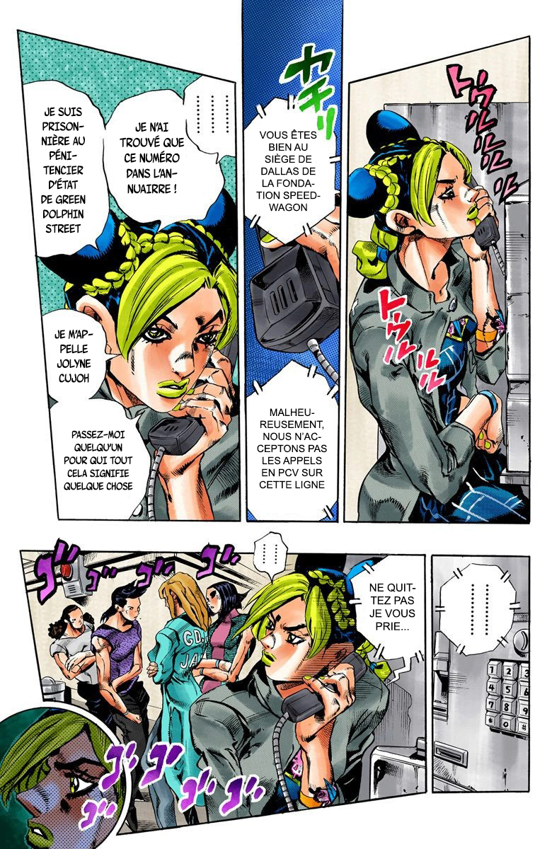 Read JoJo_s Bizarre Adventure Part 6 Stone Ocean Official Colored FR Manga Online