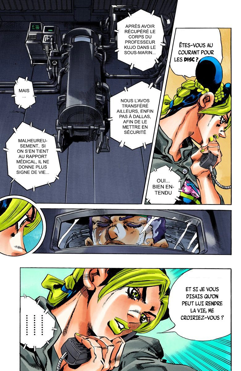 Read JoJo_s Bizarre Adventure Part 6 Stone Ocean Official Colored FR Manga Online