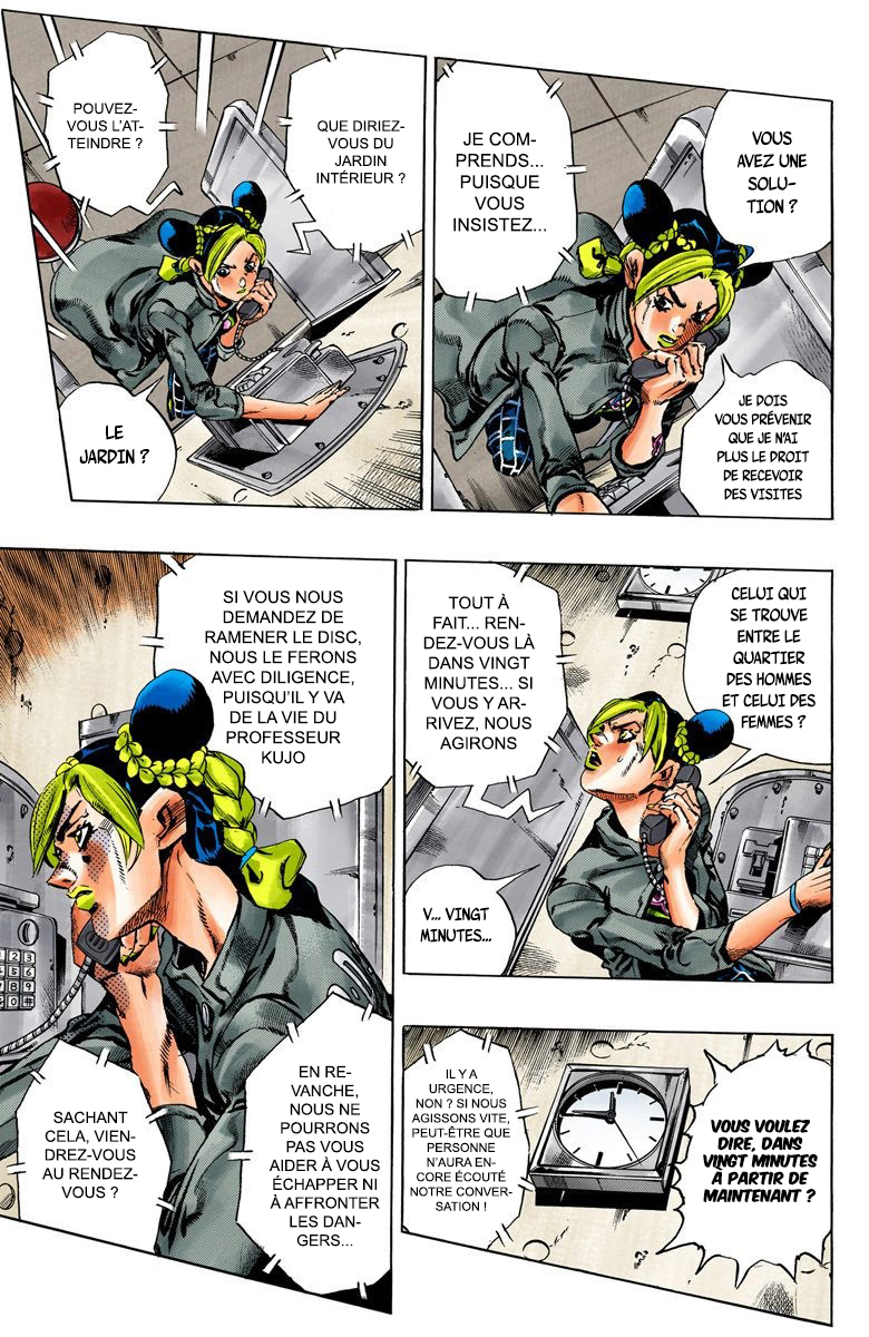 Read JoJo_s Bizarre Adventure Part 6 Stone Ocean Official Colored FR Manga Online