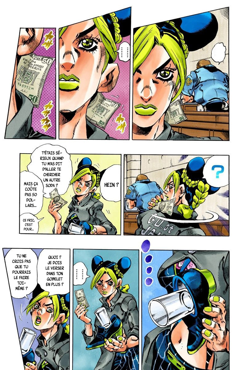 Read JoJo_s Bizarre Adventure Part 6 Stone Ocean Official Colored FR Manga Online