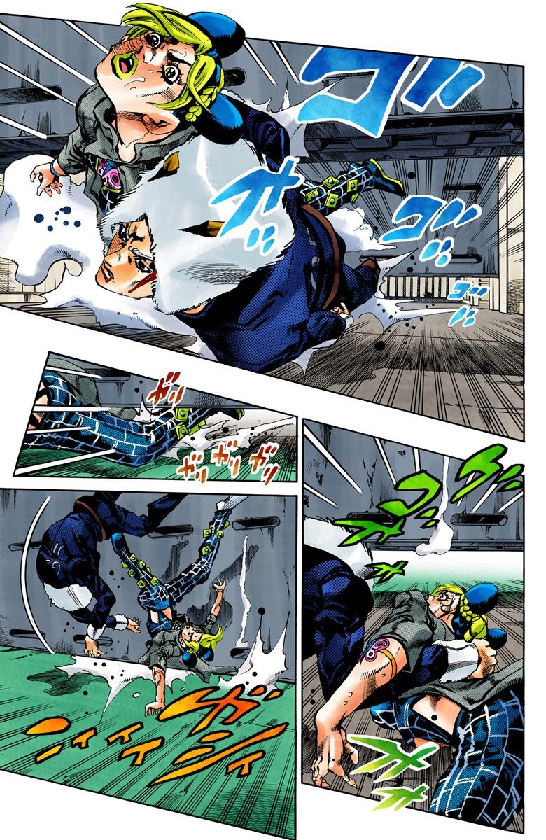 Read JoJo_s Bizarre Adventure Part 6 Stone Ocean Official Colored FR Manga Online