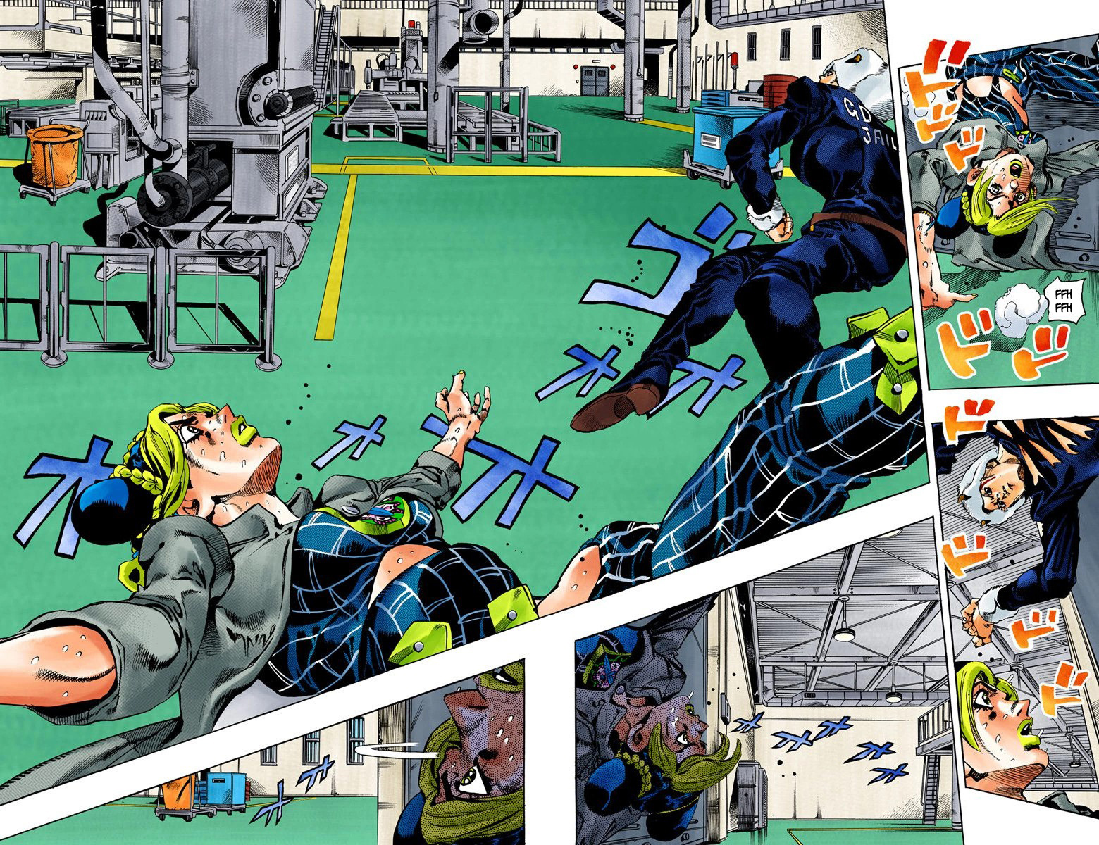 Read JoJo_s Bizarre Adventure Part 6 Stone Ocean Official Colored FR Manga Online