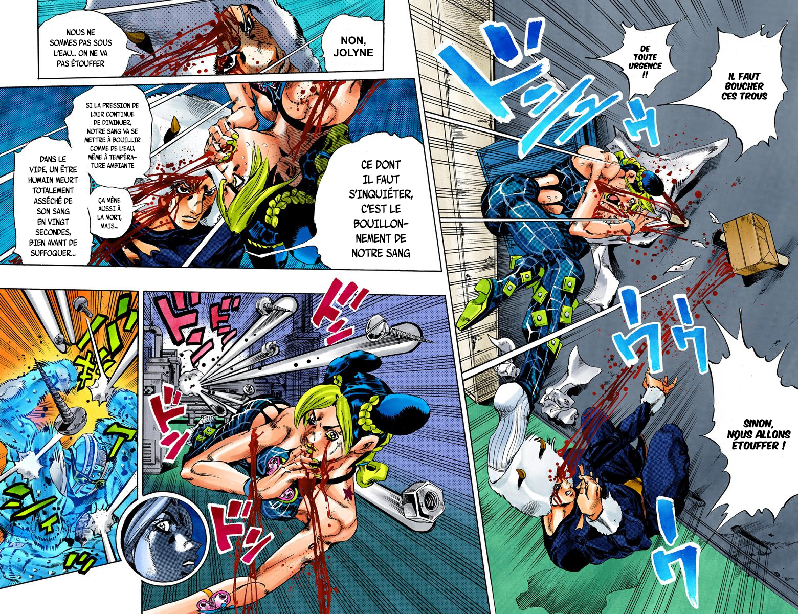 Read JoJo_s Bizarre Adventure Part 6 Stone Ocean Official Colored FR Manga Online