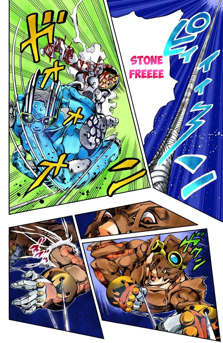 Read JoJo_s Bizarre Adventure Part 6 Stone Ocean Official Colored FR Manga Online